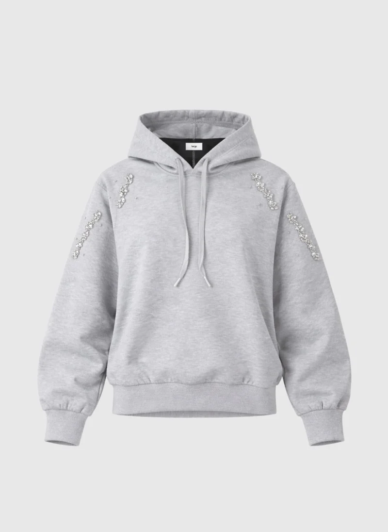 SWEAT AROBIA gris clair