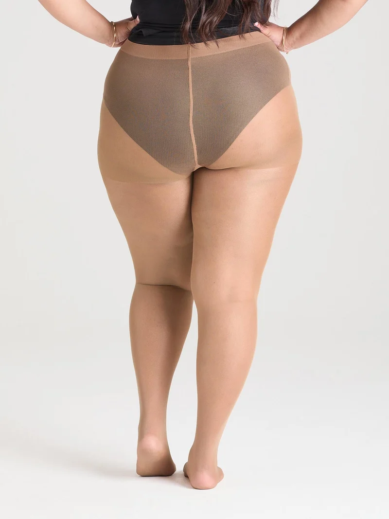30 Denier Sheer Halo Tights - Glow