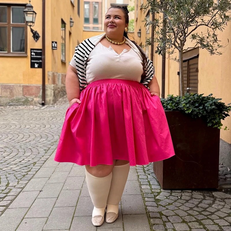 Poplin Skirt - Bubblegum