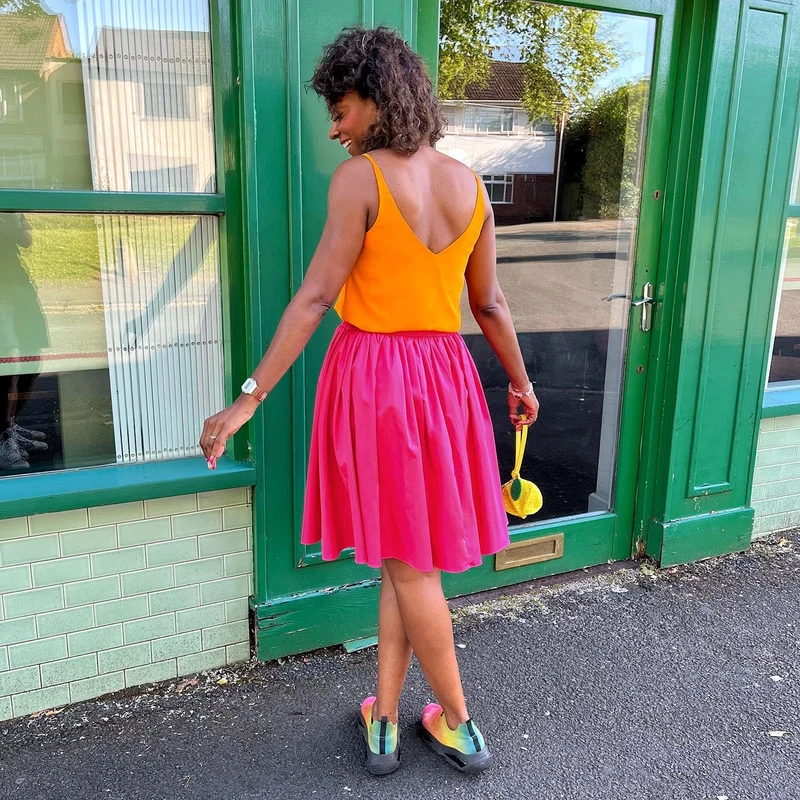 Poplin Skirt - Bubblegum
