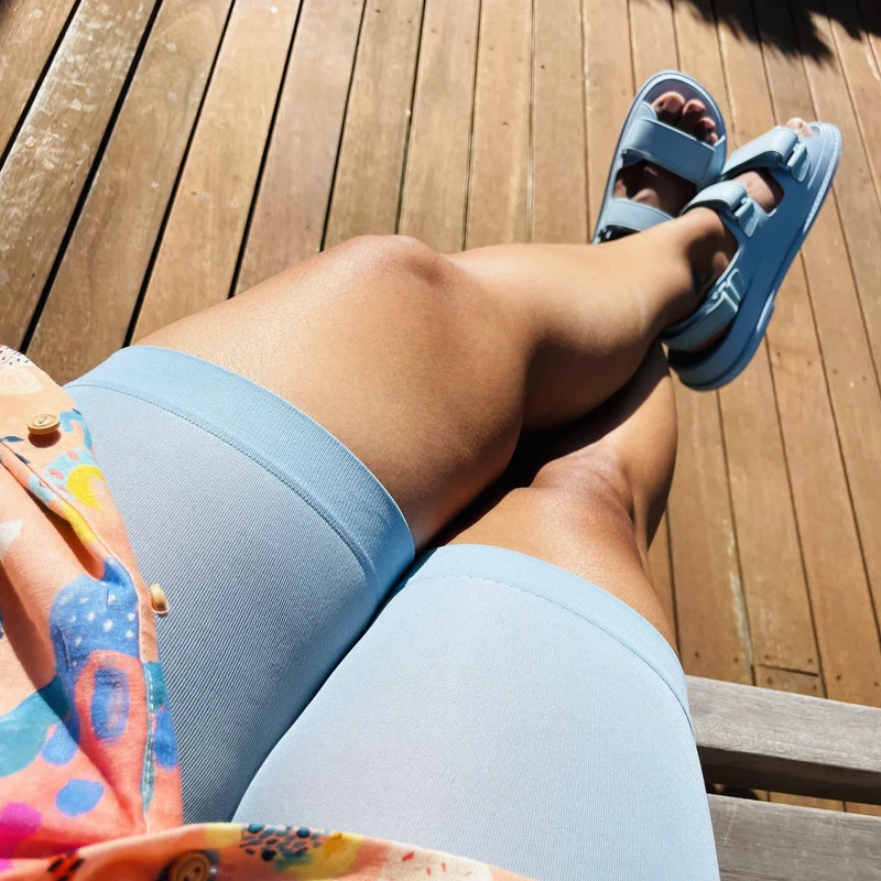 Stay Cool Chub Rub Shorts - Menthe Glacier
