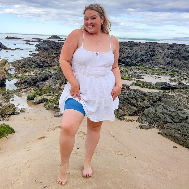 Stay Cool Chub Rub Shorts - Petrol Blue