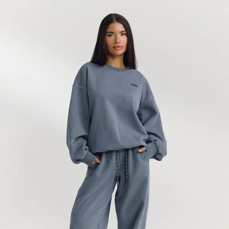 Pull Oversize - Bleu Délavé