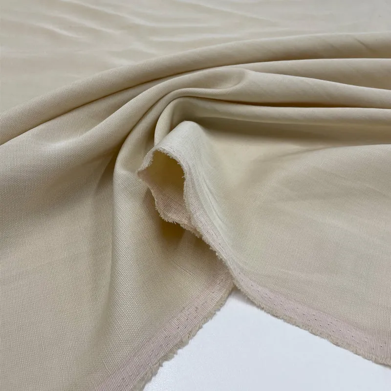 Tissu Lin Rayonne - Celeste