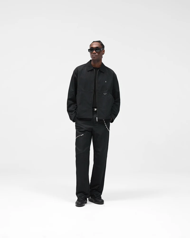 Nylon Workwear Pant - Jet Black