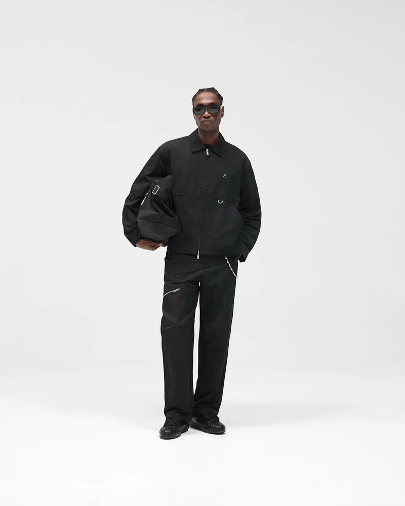 Nylon Workwear Pant - Jet Black