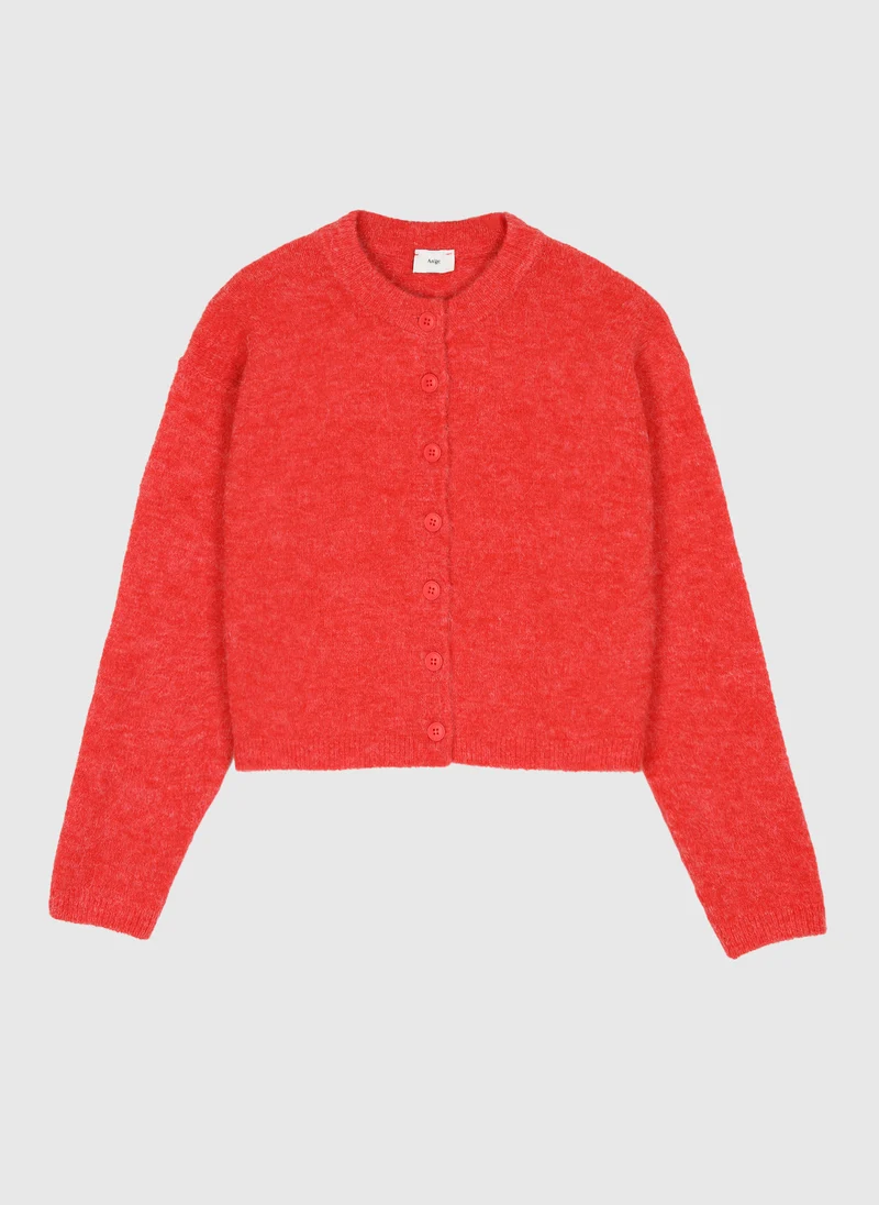 GILET LETIANA coquelicot