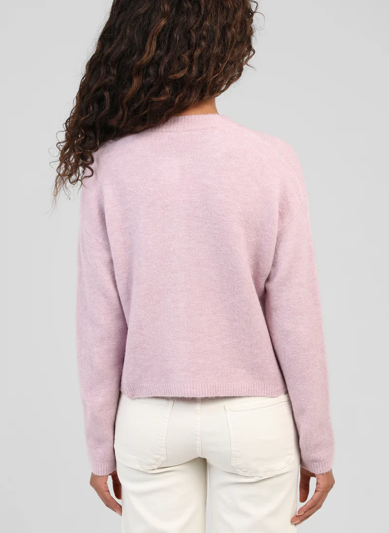 GILET LETIANA lilas