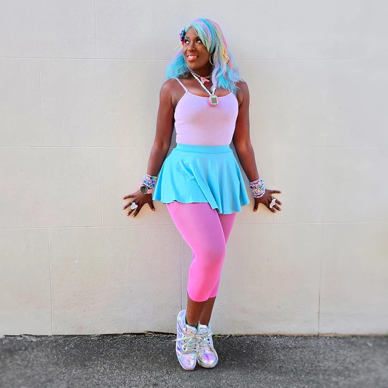Stay Cool Capri Tights - Pink Lady