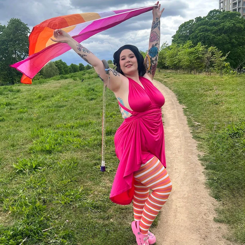 Pride Tights - Ruby
