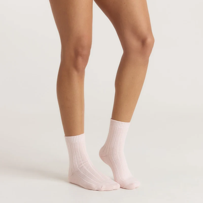 Chaussettes Côtelées (Lot de 3) - Multicolore