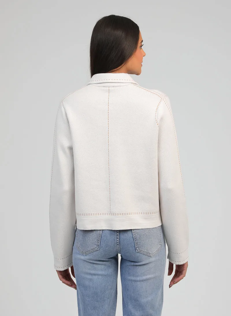 GILET LECLINT ecru
