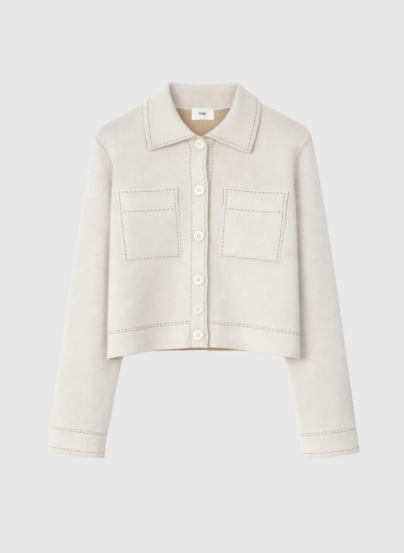 GILET LECLINT ecru