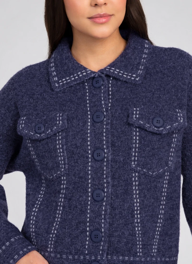 GILET LECODY marine
