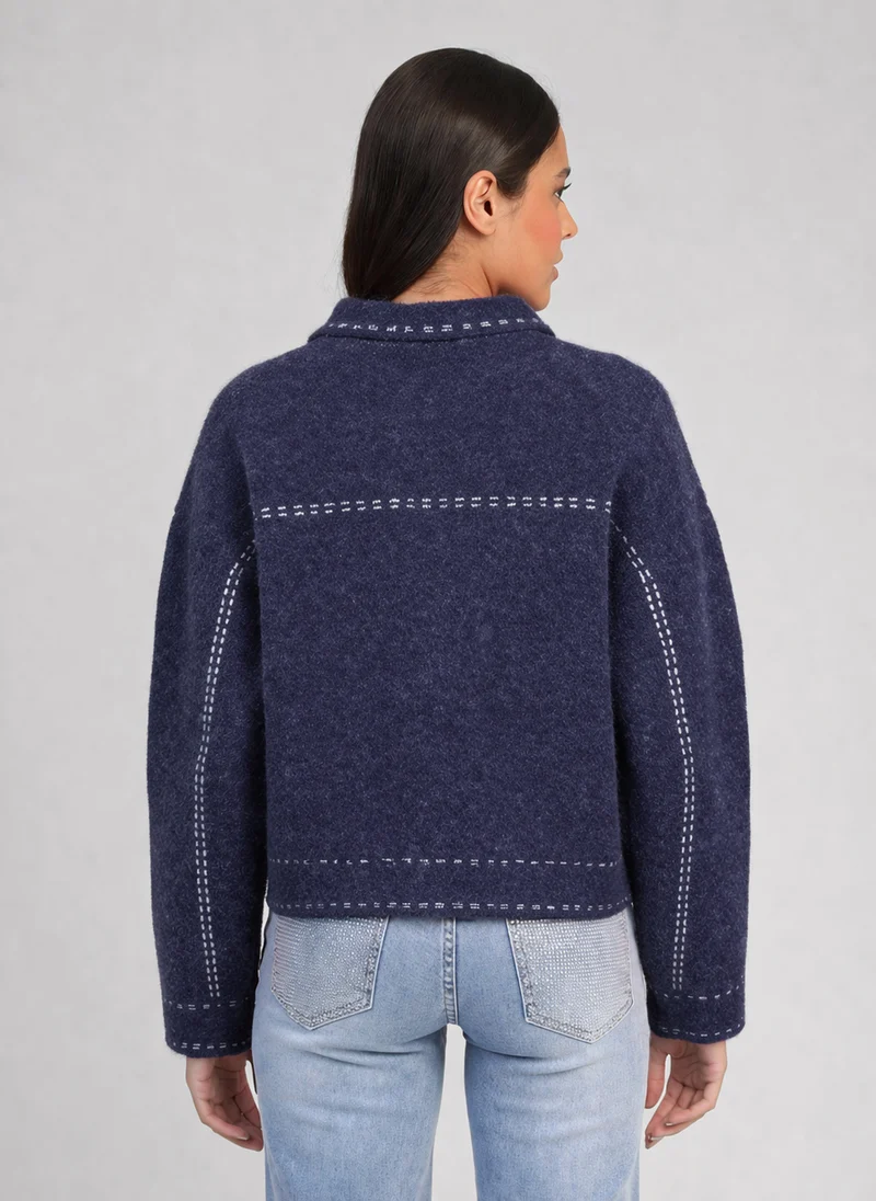 GILET LECODY marine