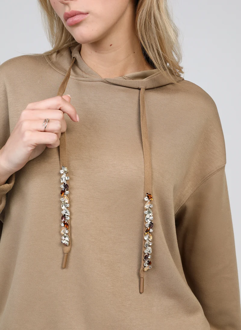 SWEAT ANIKA camel