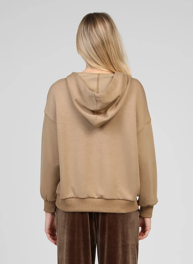 SWEAT ANIKA camel