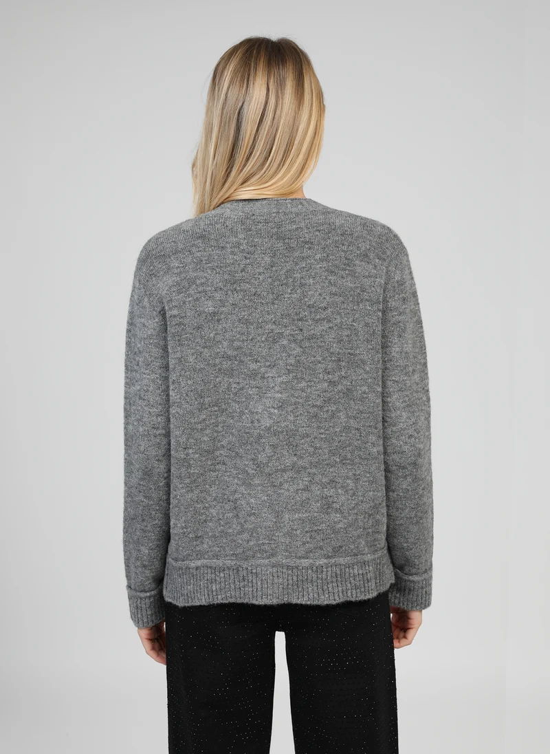 GILET LEBORA gris