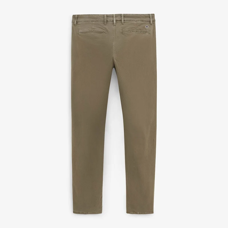 Chino 702 coupe droite confort vert militaire