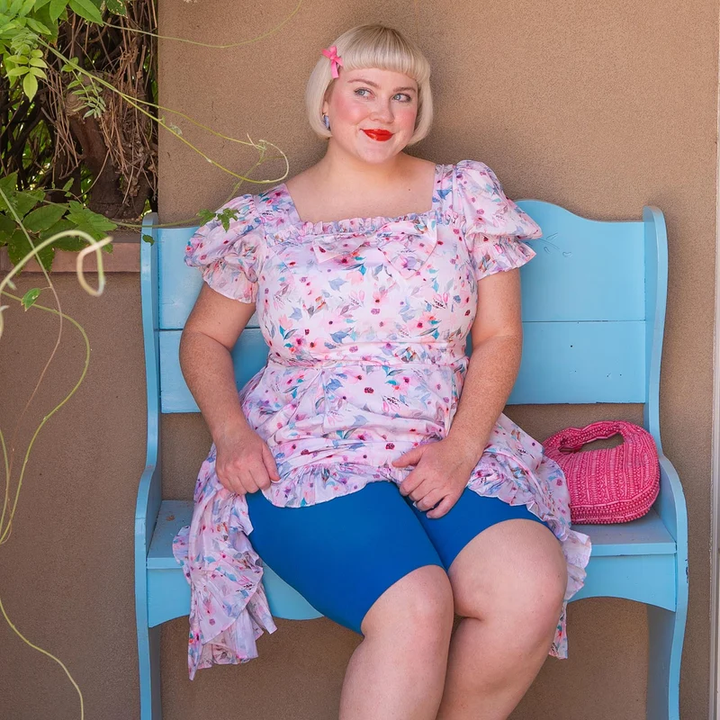 Stay Cool Chub Rub Shorts - Dolce Blue