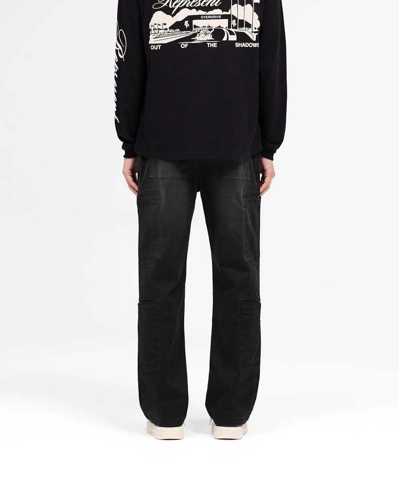 Season Cargo Pant - Jet Black