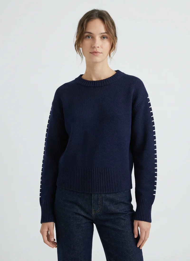 PULL NAUSIKI marine