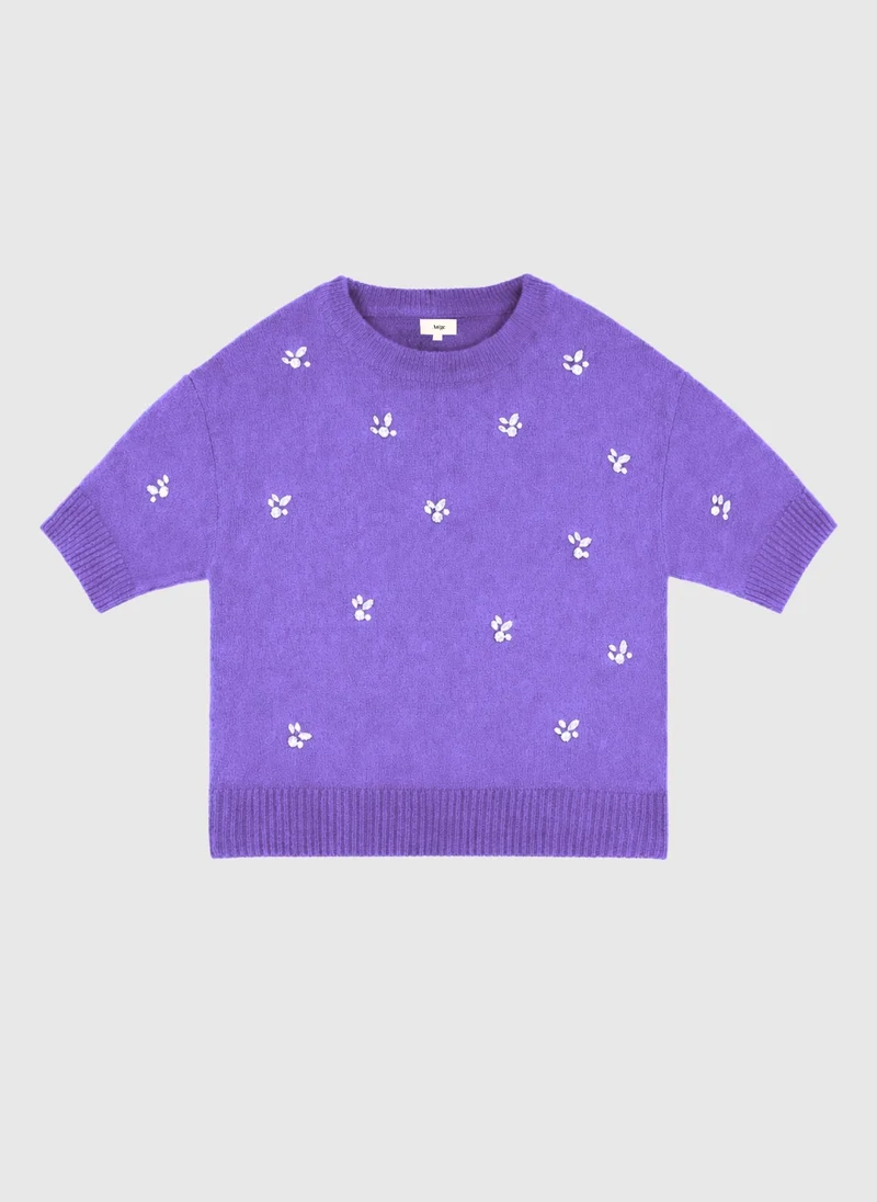 PULL NELIDI lilas