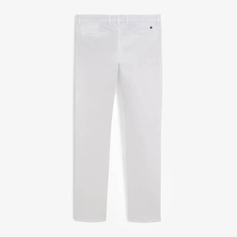 Chino 702 coupe droite confort blanc