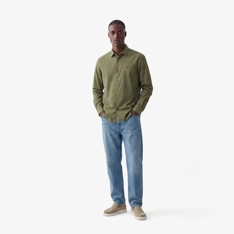 Jean 331 tapered fixe en coton bleu