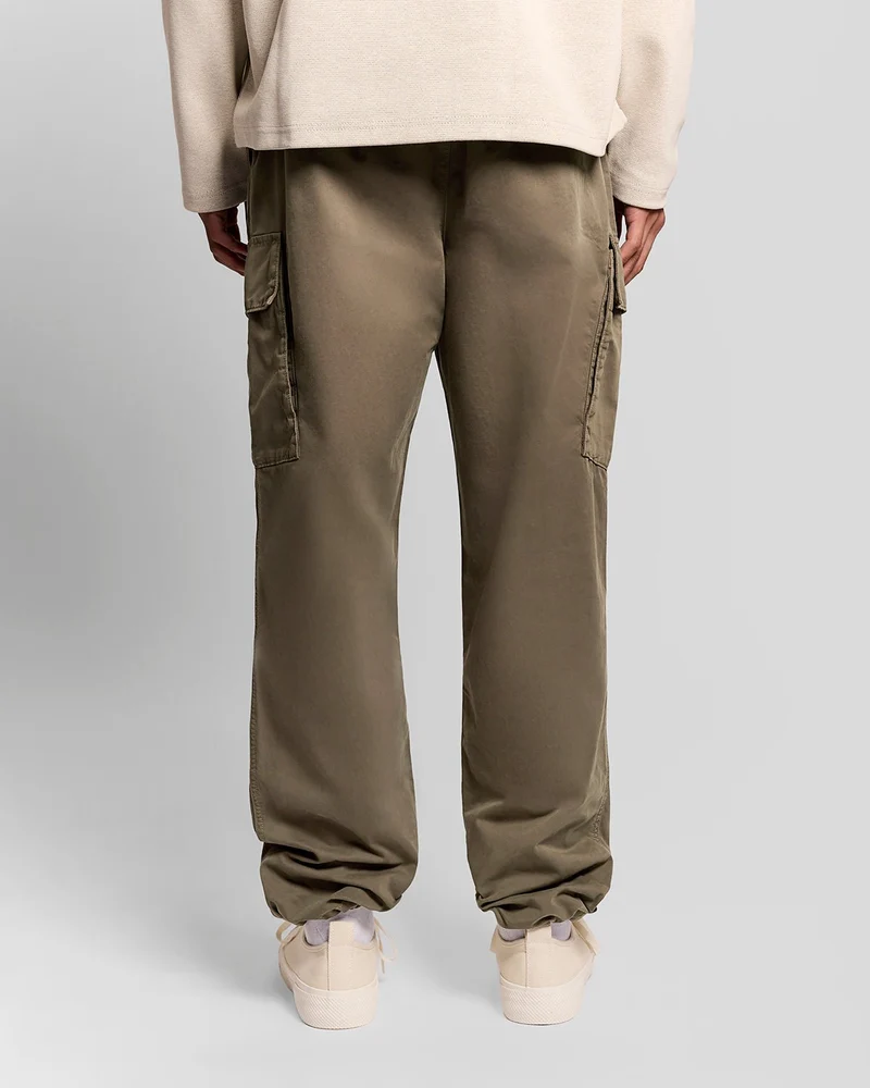 Cuffed Cargo Trousers