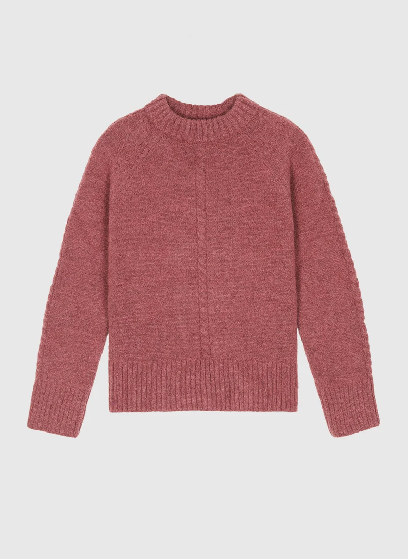 PULL LETRESSY bois de rose