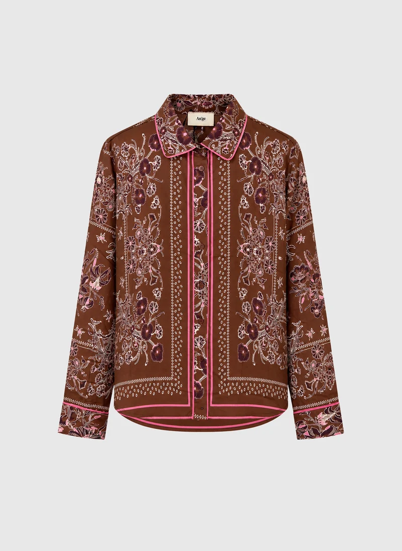CHEMISE SELANY passila chocolat