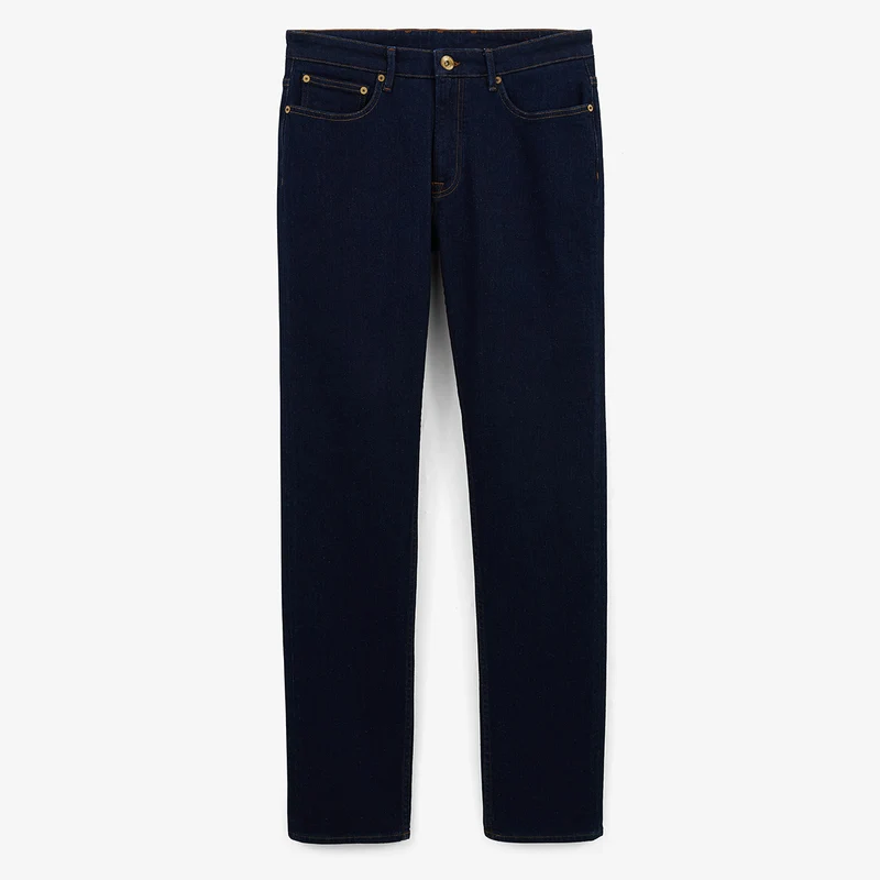 Jean 325 slim powertwist en coton bleu brut