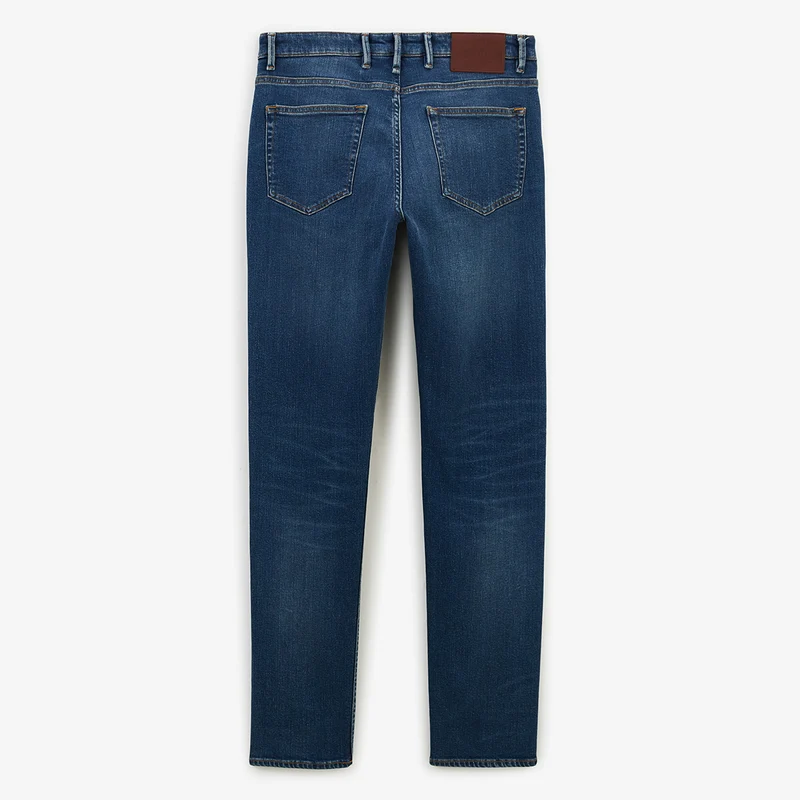 Jean 325 slim powertwist en coton bleu