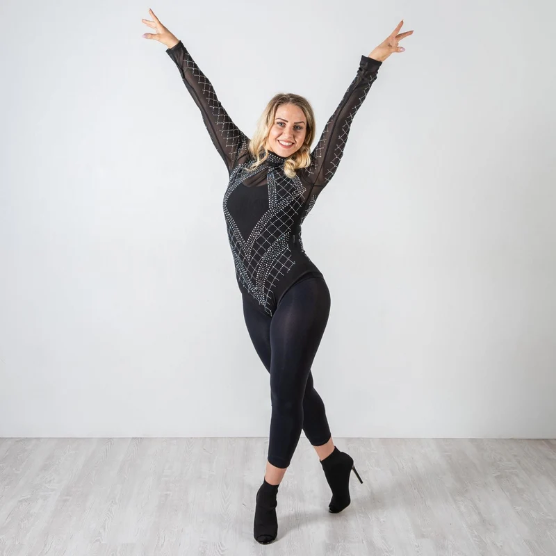 Convertible Dance Tights - Black