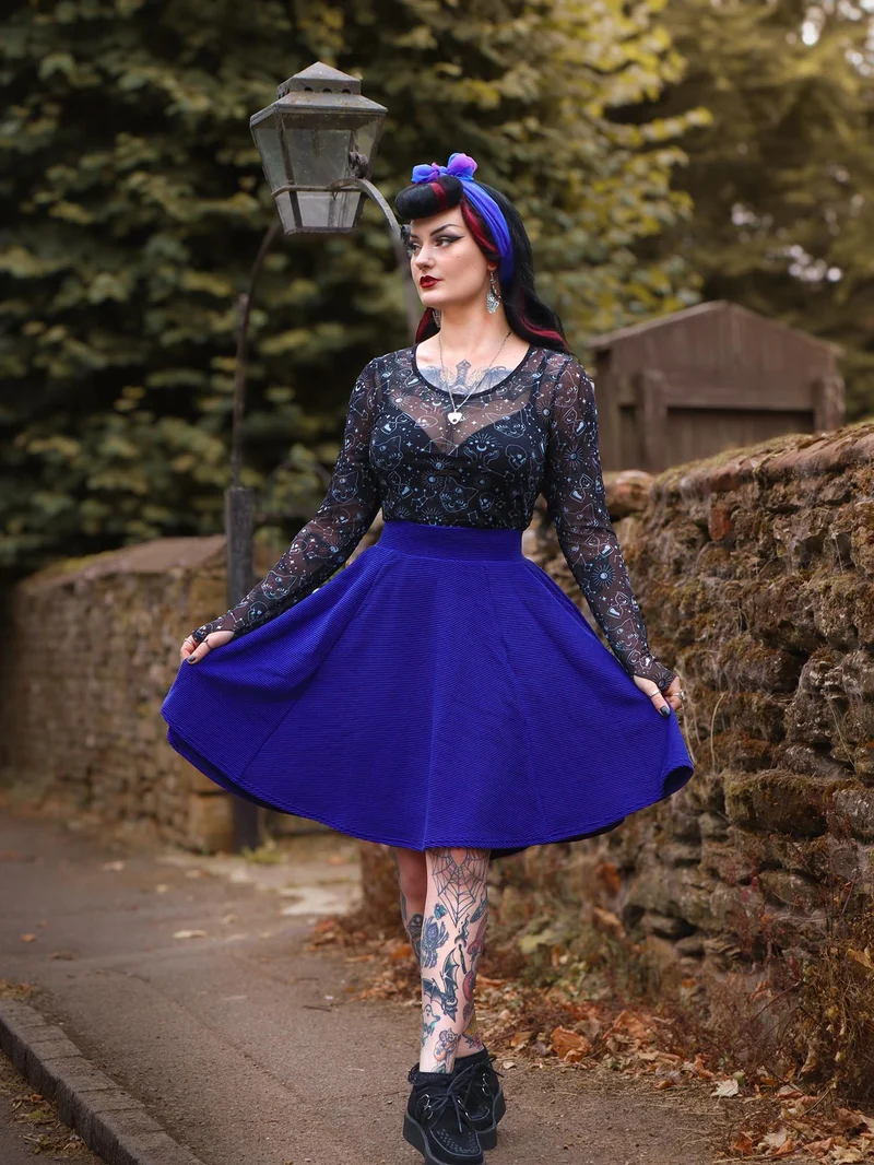 Ottoman Flare Skirt - Aretha