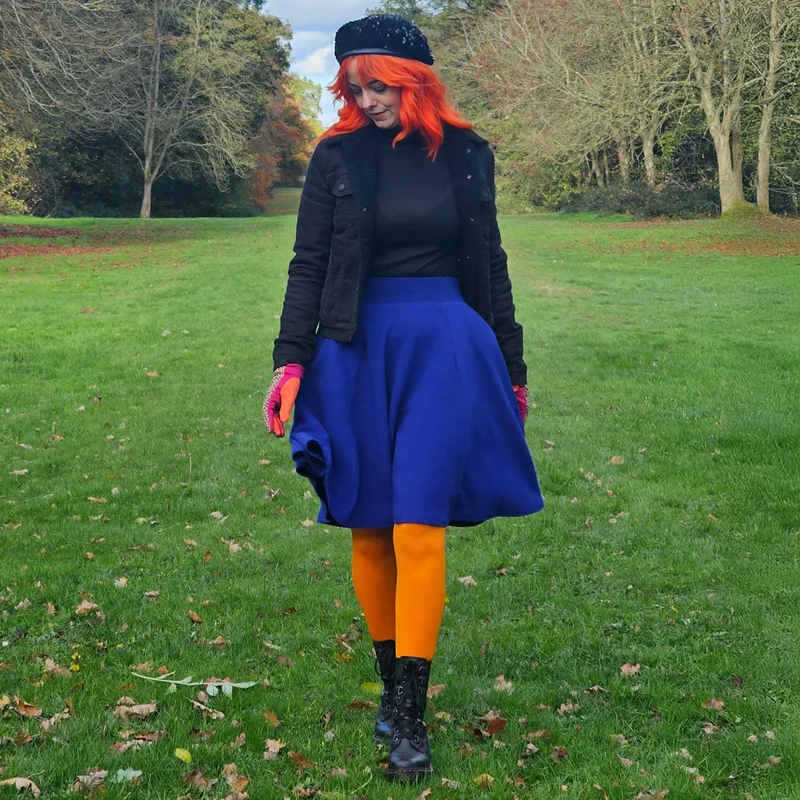 Ottoman Flare Skirt - Aretha