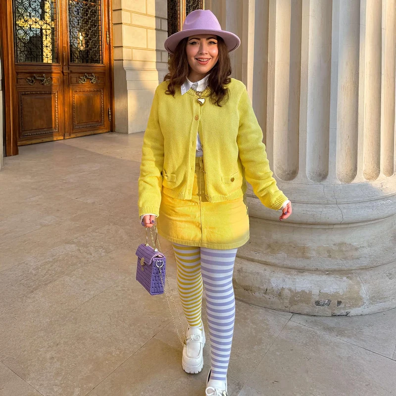 Duo Tights - Mellow Yellow