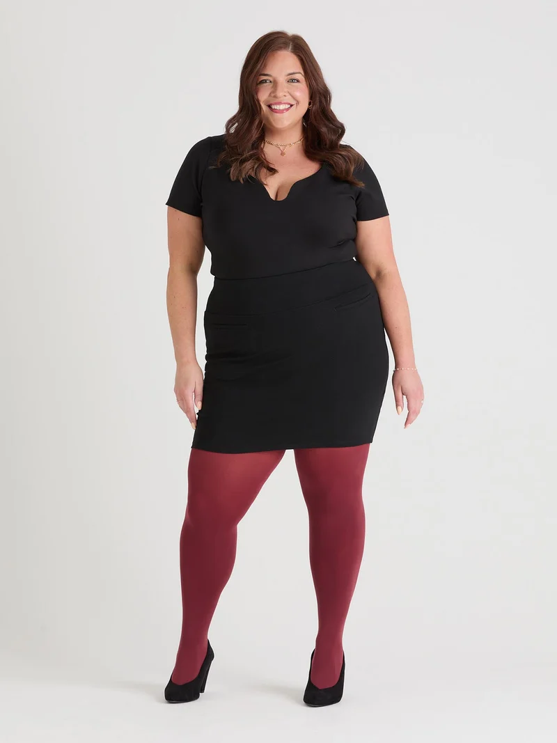 Mini Pencil Skirt - Black (V2)