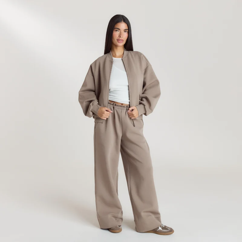 Jogger en Néoprène - Taupe