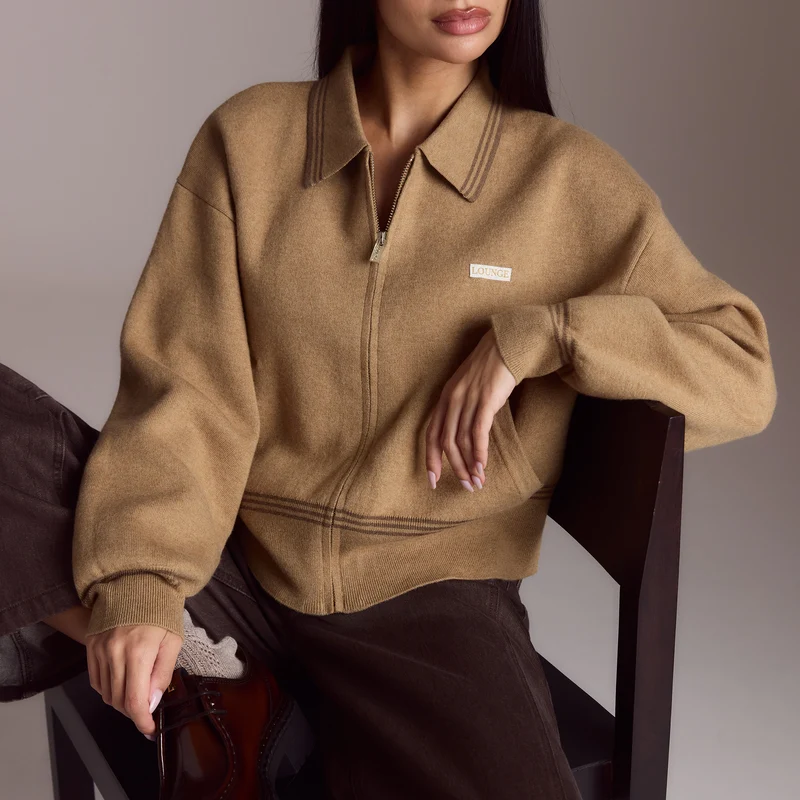 Veste en Maille - Beige