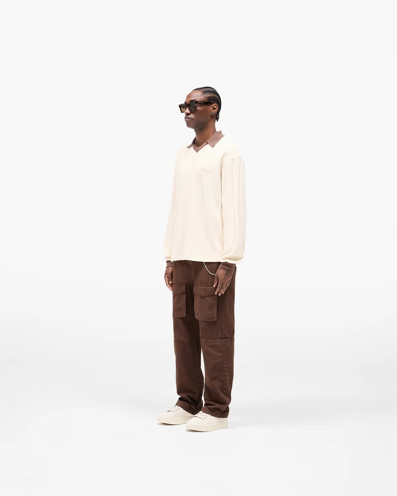 Front Pocket Cargo Pant - Tobacco