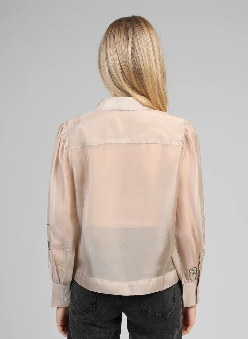 CHEMISE SANTONA taupe