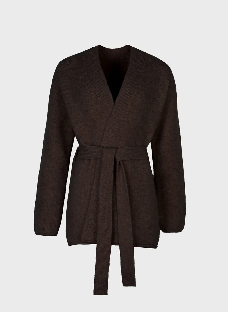 GILET LOUNA chocolat