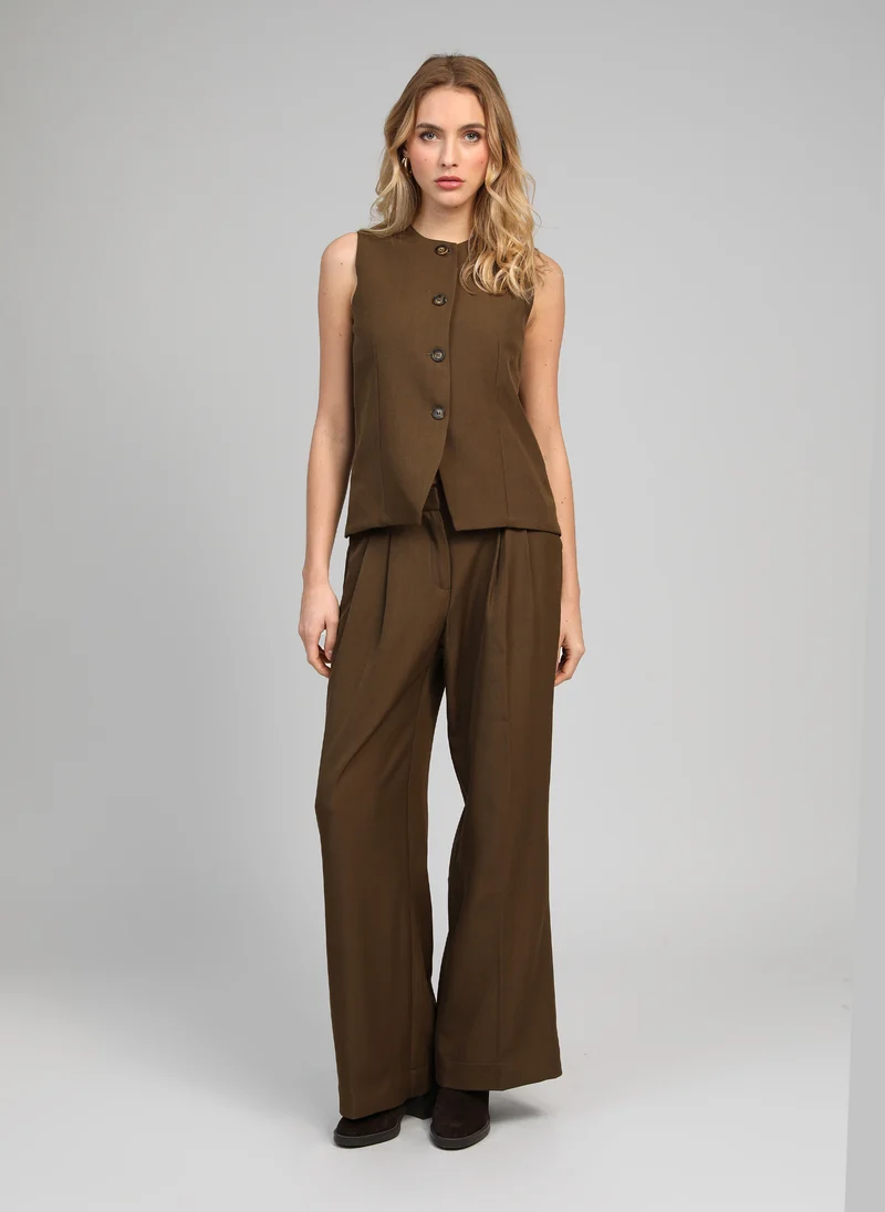 GILET DE COSTUME ZOLA militaire