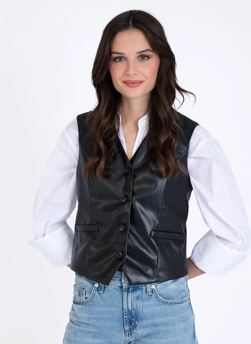 GILET ATCHY noir