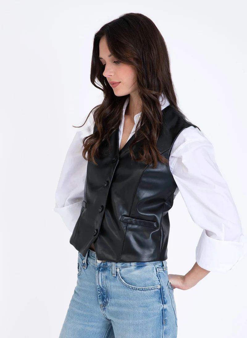 GILET ATCHY noir