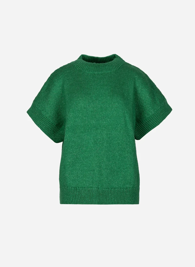 PULL LETICOEUR vert sauge