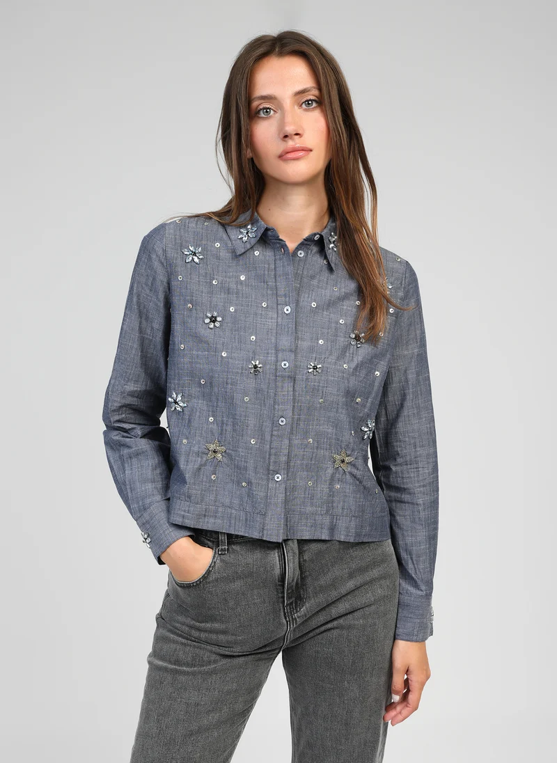 CHEMISE STELIA jean