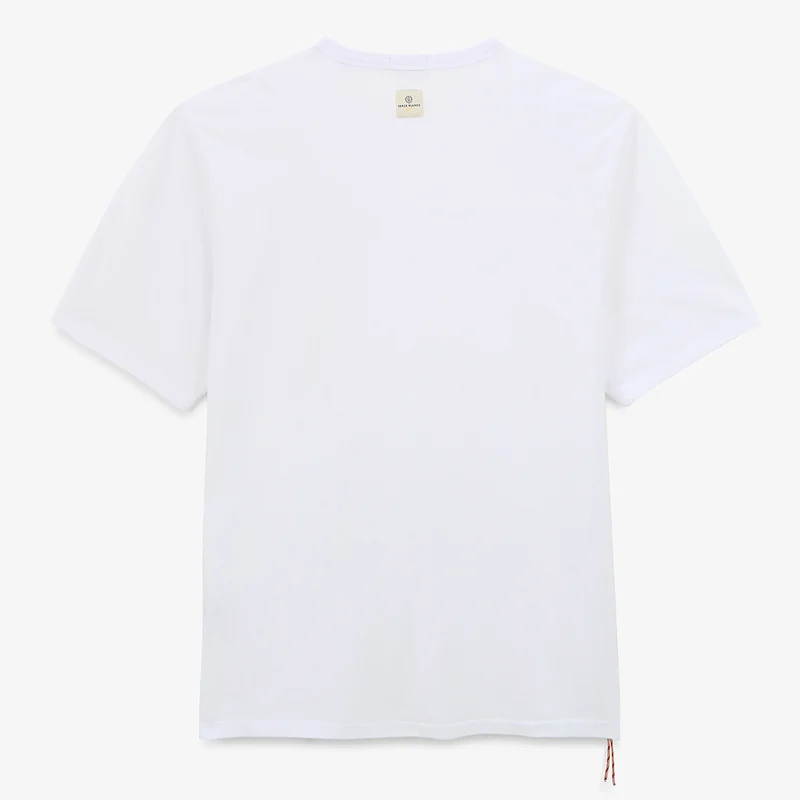 T-shirt col rond en jersey de coton imprimé sumo sur la poitrine